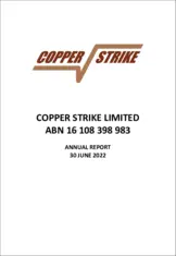 Copper Strike Limited