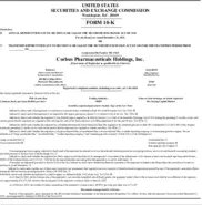 Corbus Pharmaceuticals Holdings