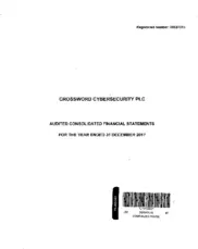 Crossword Cybersecurity plc