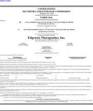 Edgewise Therapeutics, Inc.