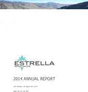 Estrella Resources Limited