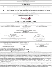 Endeavour Silver Corp.