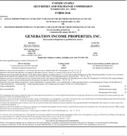 Generation Income Properties, Inc.