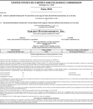Golden Entertainment, Inc. 