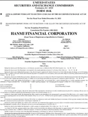 Hanmi Financial Corporation