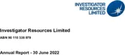 Investigator Resources Limited
