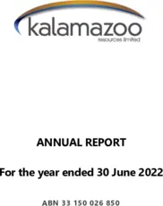 Kalamazoo Resources Limited