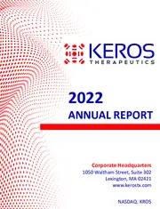 Keros Therapeutics, Inc.
