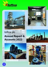 Iofina Plc