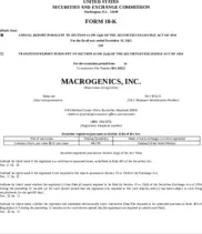 MacroGenics Inc