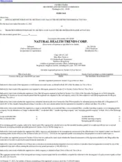 Natural Health Trends Corp.