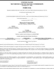 OncoCyte Corporation