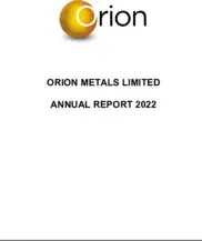 Orion Metals Limited