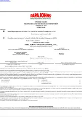 Papa John's International Inc.