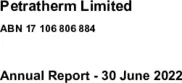 Petratherm Limited