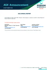 Podium Minerals Limited