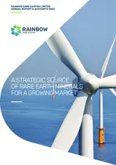 Rainbow Rare Earths Limited