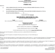 Silver Bull Resources, Inc.