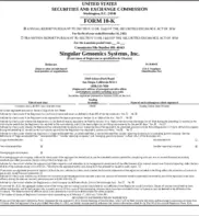 Singular Genomics Systems, Inc.
