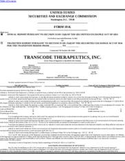 TransCode Therapeutics, Inc.