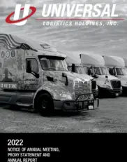 Universal Logistics Holdings, Inc.