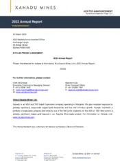 Xanadu Mines Ltd.