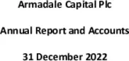 Armadale Capital PLC