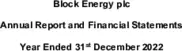 Block Energy plc