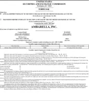 Ambarella Inc