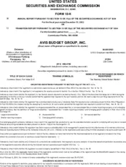 Avis Budget Group, Inc