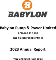 Babylon Pump & Power Limited
