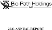 Bio-Path Holdings, Inc.
