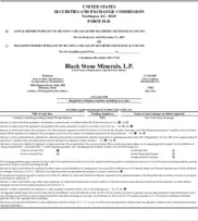 Black Stone Minerals LP