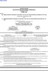 Century Therapeutics, Inc.