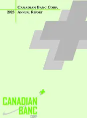Canadian Banc Corp.