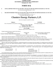 Cheniere Energy Partners LP