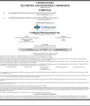 Collegium Pharmaceutical Inc