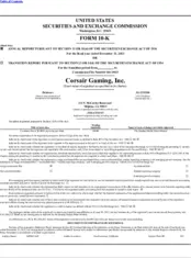 Corsair Gaming, Inc.