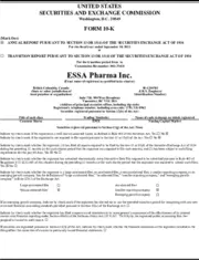 ESSA Pharma Inc.