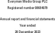 Everyman Media Group plc