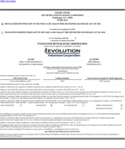 Evolution Petroleum Corp.