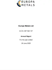 Europa Metals Limited