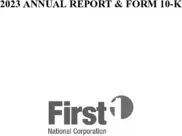 First National Corporation