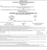 Generation Income Properties, Inc.