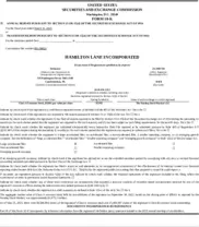 Hamilton Lane Incorporated