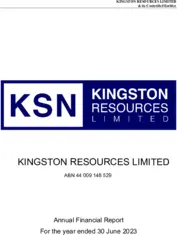 Kingston Resources Limited