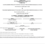 Landsea Homes Corporation
