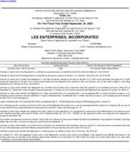 Lee Enterprises Inc.