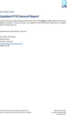 Locality Planning Energy