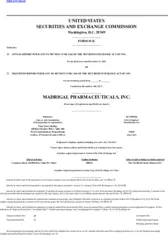 Madrigal Pharmaceuticals, Inc.